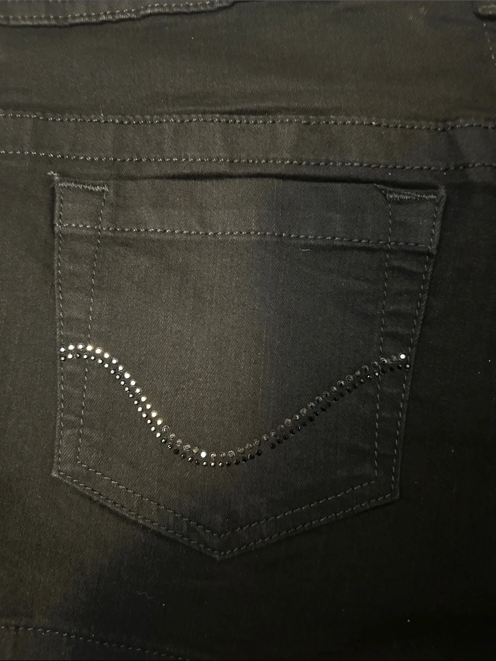 GUESS Black Denim Jean Shorts